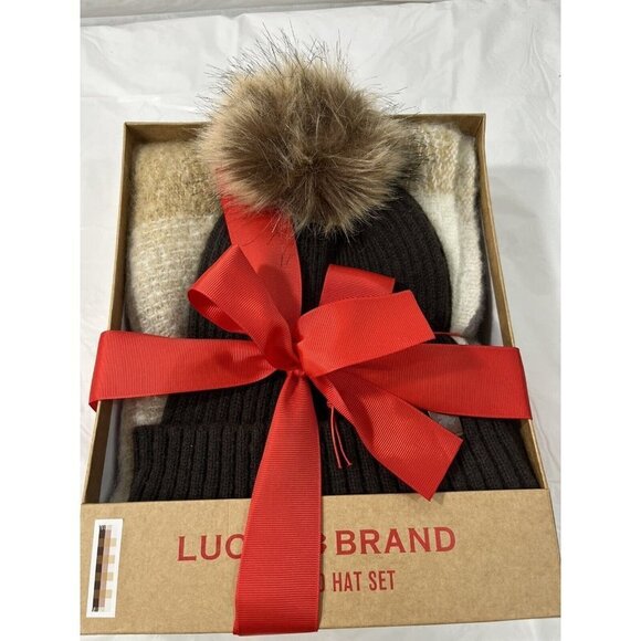 Lucky Brand Knit Scarf Hat - Picture 7 of 7